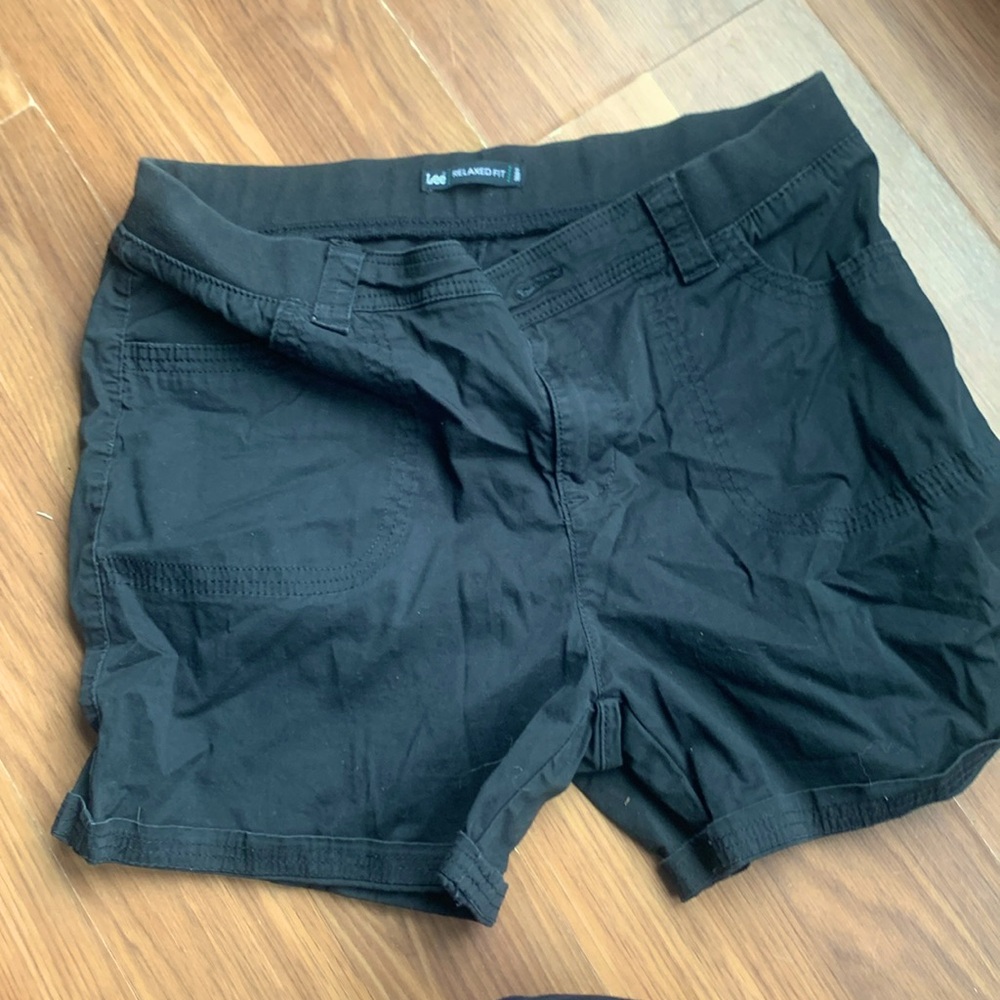 Lee black shorts size medium 12